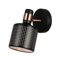 Restenza kinkiet czarny 1x40W E27